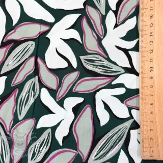 Viskoosi RADIANCE Abstract design dark green