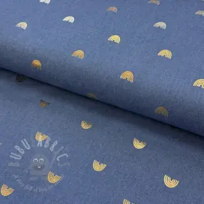 JEANS FOIL Rainbow indigo blue