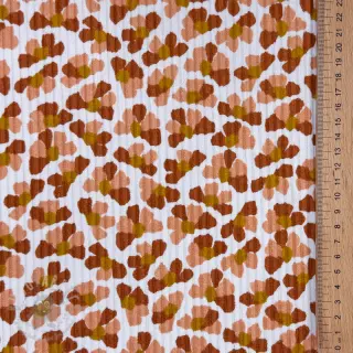 Vakosametti WASHED Flower white