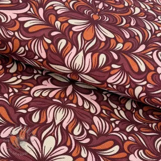 Sisustuskangas Boho rosewood