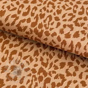 Pellava viskoosilla WASHED Animal skin sand