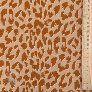 Pellava viskoosilla WASHED Animal skin sand