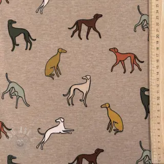 Neulos Dogs melange taupe