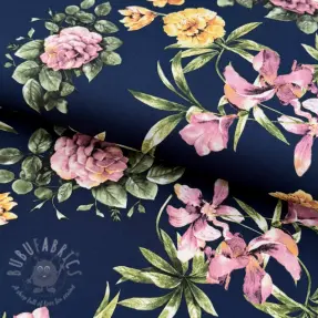 Juhla- ja naistenkankaat SOFT SKIN navy