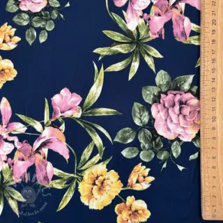 Juhla- ja naistenkankaat SOFT SKIN navy