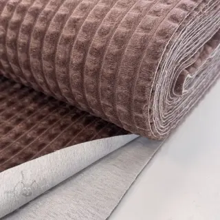 Sisustuskangas VELOURS DECO SQUARE brown