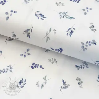 Neulos Eucalyptae white digital print