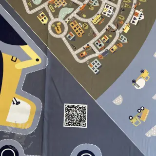 Puuvillakangas Cars PANEL digital print
