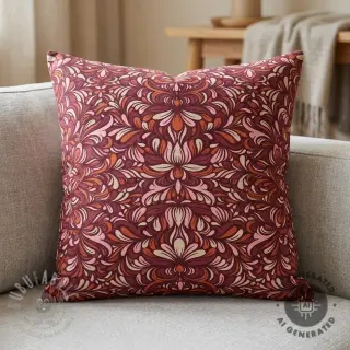 Sisustuskangas Boho rosewood