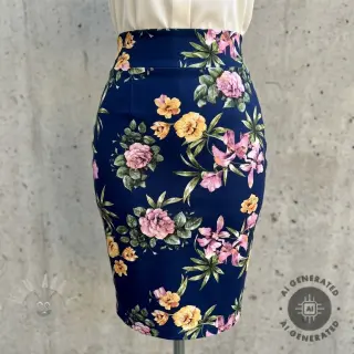 Juhla- ja naistenkankaat SOFT SKIN navy