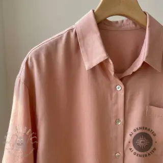 TENCEL pellavalla old salmon