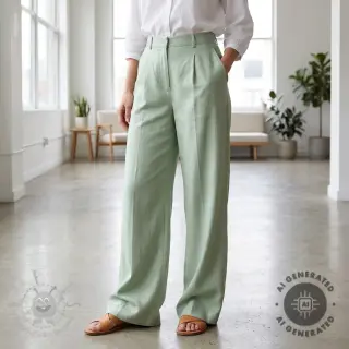 TENCEL pellavalla mint