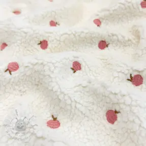 Päällystakkikangas TEDDY JACQUARD EMBROIDERY Patches
