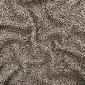 Päällystakkikangas TEDDY taupe