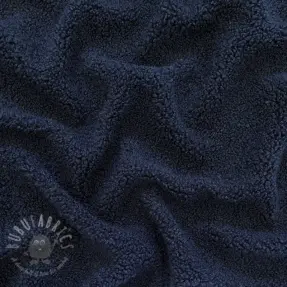 Päällystakkikangas TEDDY navy
