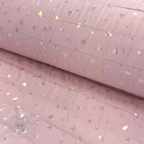 Tikattu kangas FOIL Hearts