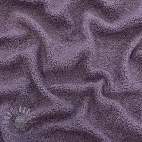 Päällystakkikangas TEDDY purple