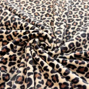 Vauvan plyysikangas SUPER SOFT Animal skin beige