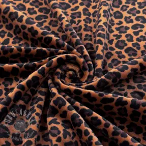 Vauvan plyysikangas SUPER SOFT Animal skin brown