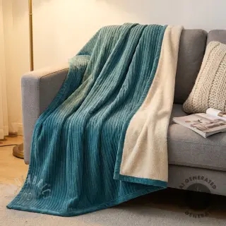 Vakosametti Cofur fleece petrol