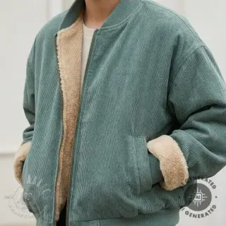 Vakosametti Cofur fleece mint