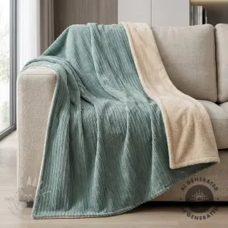 Vakosametti Cofur fleece mint