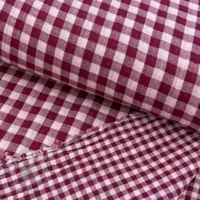 Kaksinkertainen harsokangas/musliini YARN DYED Stripes and checks design F