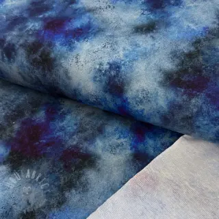 Collegekangas TIE-DYE blue digital print