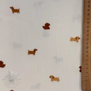 Neulos RIB Dogs off white