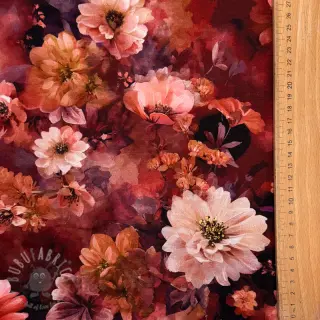 Neulos Flowers Junie red digital print