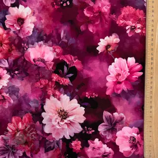 Neulos Flowers Junie pink digital print