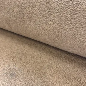 Päällystakkikangas TEDDY BEIGE MELANGE