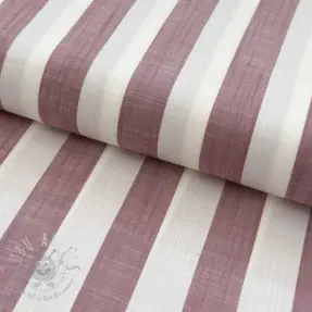 Viskoosi YARN DYED Stripes BIG blush