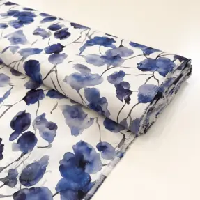Viskoosi RADIANCE Galia blue digital print
