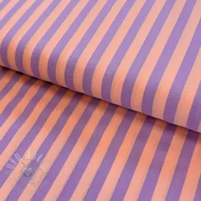 Puuvillakangas YARN DYED BIG Stripes peach