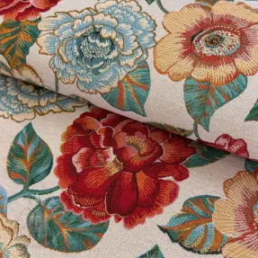 Sisustuskangas jacquard Ashley blanc