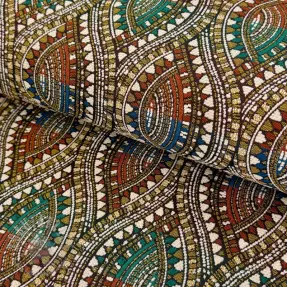 Sisustuskangas jacquard Yetu multico