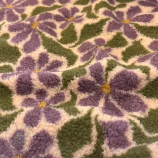 Päällystakkikangas TEDDY JACQUARD Pretty mix design B