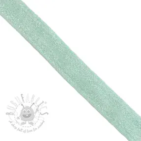 Reunustuskuminauha glitter 20 mm mint