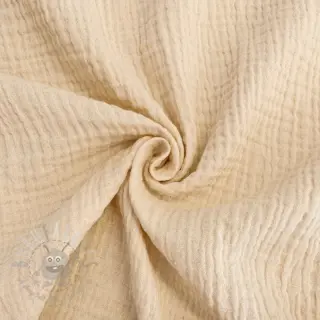 Kaksinkertainen harsokangas/musliini cream