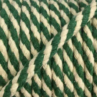 Bavlnená šnúra 5 mm green ecru