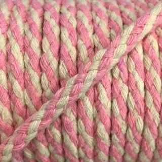 Bavlnená šnúra 5 mm light pink ecru