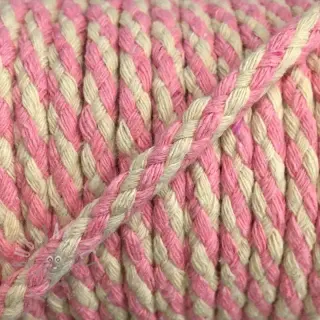 Puuvillanyöri 5 mm light pink ecru