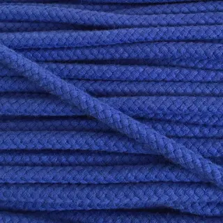 Bavlnená šnúra 8 mm cobalt