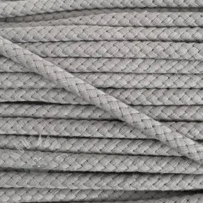 Puuvillanyöri 8 mm light grey