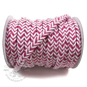 Puuvillanyöri punottu fuchsia
