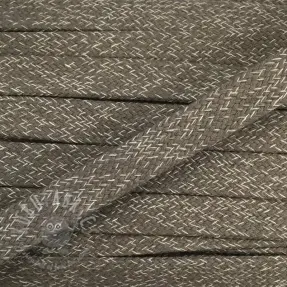 Puuvillanyöri litteä 15 mm melange sand