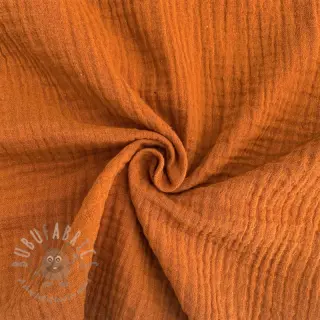 Kaksinkertainen harsokangas/musliini brique ORGANIC