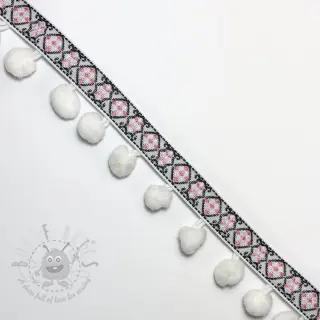Tupsunauha JACQUARD white