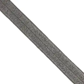 Lemovacia guma glitter 20 mm anthracite